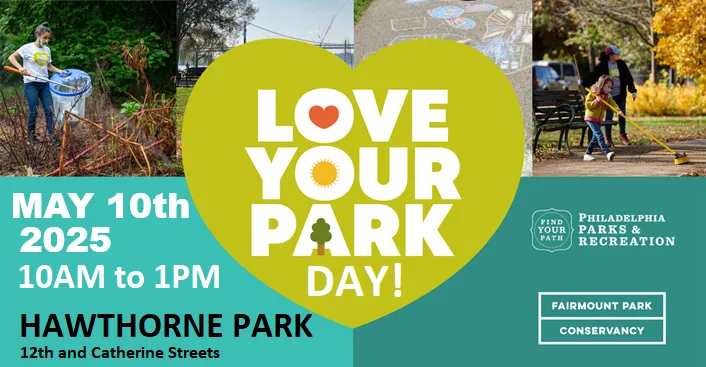 Love Your Park day flyer